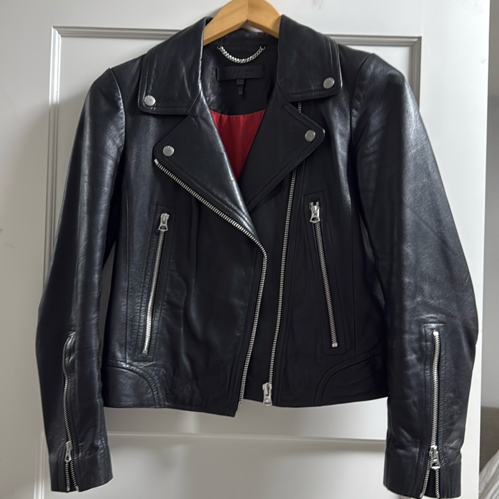 Rag & Bone arrow leather jacket